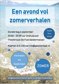 Poster Zomerverhalen Poster Zomerverhalen