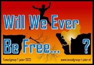 Logo Will We Ever Be Free