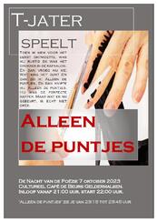 Poster Alleen de puntjes 2023
